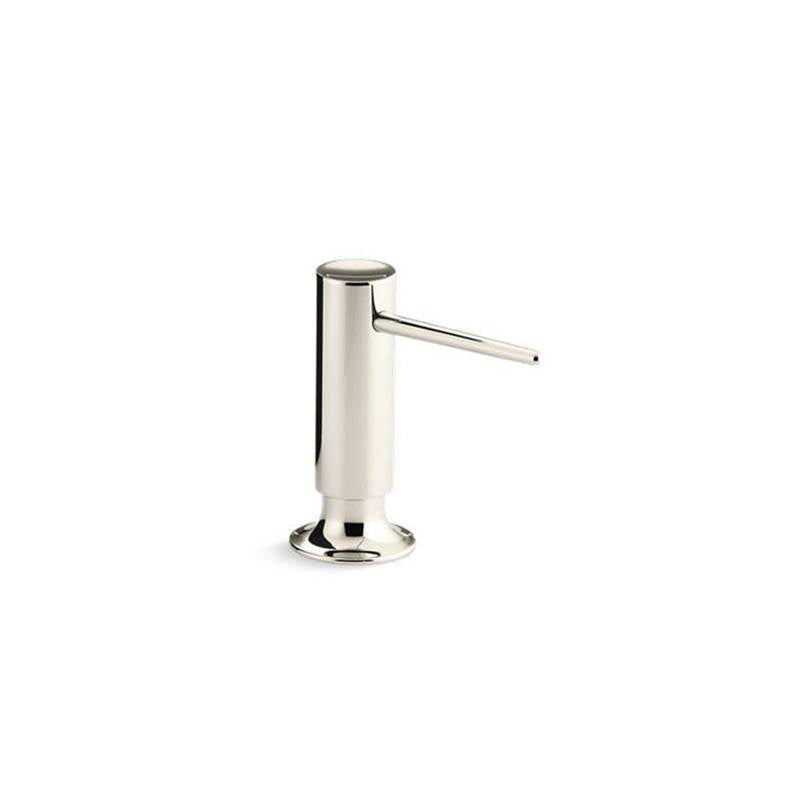 Kohler - Contemporary design soap/lotion dispenser - Vibrant Polished Nickel