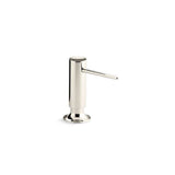 Kohler - Contemporary design soap/lotion dispenser - Vibrant Polished Nickel