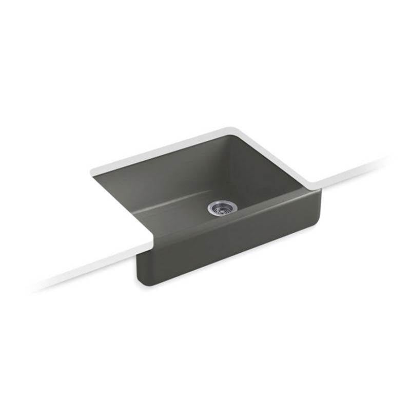Kohler - Whitehaven 29-1/2'' undermount single-bowl farmhouse kitchen sink - Thunder Grey