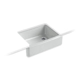Kohler - Whitehaven 29-3/4'' undermount single-bowl farmhouse kitchen sink - Ice Grey