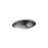 Kohler - Bachata 20'' oval drop-in/undermount bathroom sink