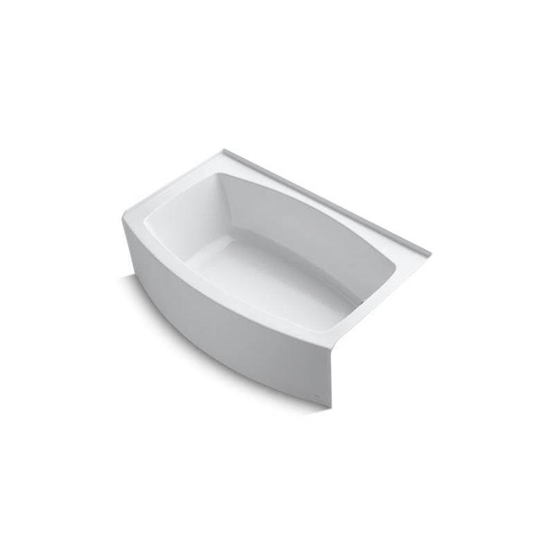 Kohler - Expanse 60'' x 32'' alcove bath, right drain - White