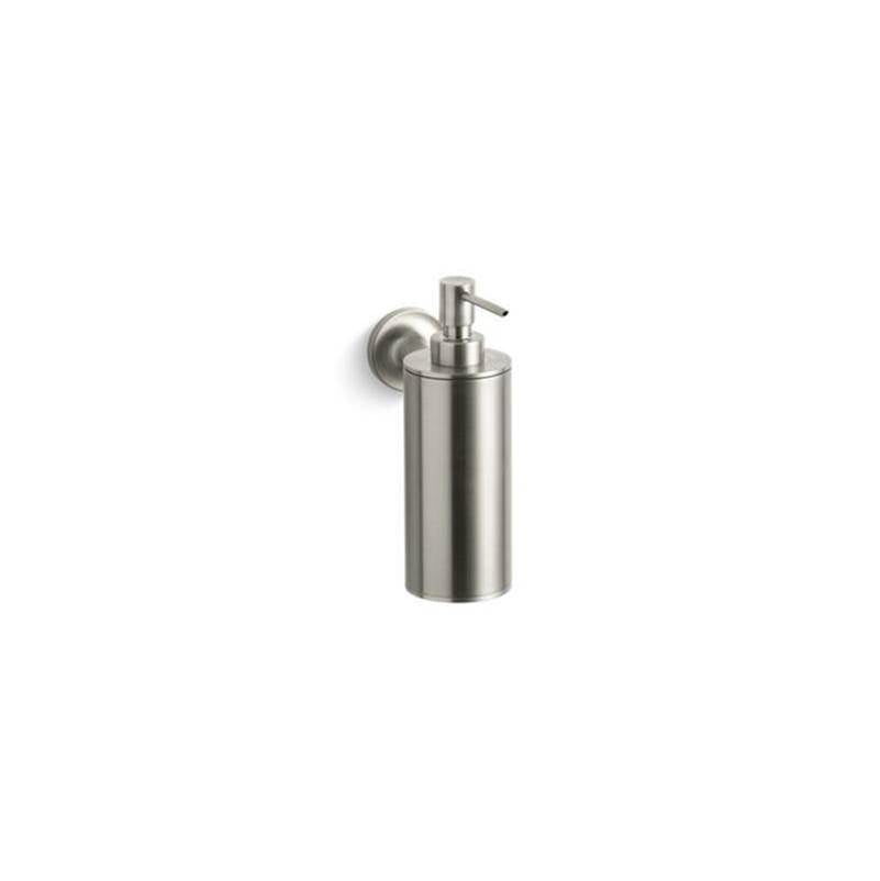 Kohler - Purist Wall-mount soap/lotion dispenser - Vibrant Brushed Nickel