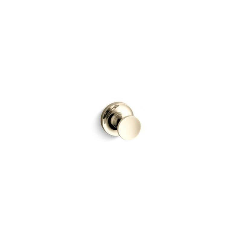 Kohler - Purist Robe hook - Vibrant French Gold