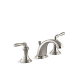 Kohler - Devonshire Widespread bathroom sink faucet, 1.2 gpm - Vibrant Brushed Nickel
