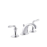 Kohler - Devonshire Widespread bathroom sink faucet, 1.2 gpm - Polished Chrome