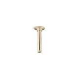 Kohler - 6'' ceiling-mount single-function rainhead arm and flange - Vibrant French Gold