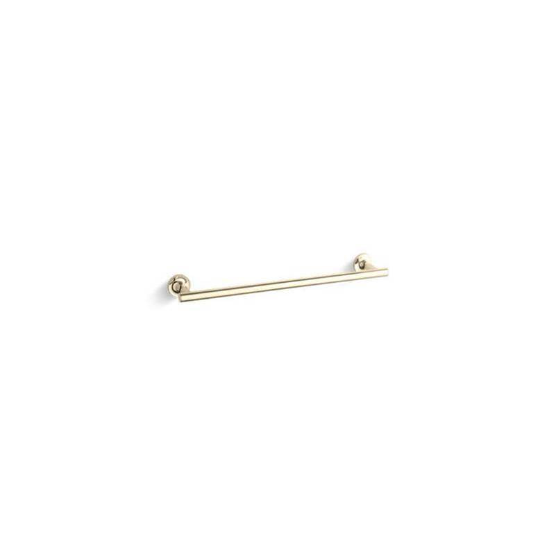 Kohler - Purist 18'' towel bar - Vibrant French Gold