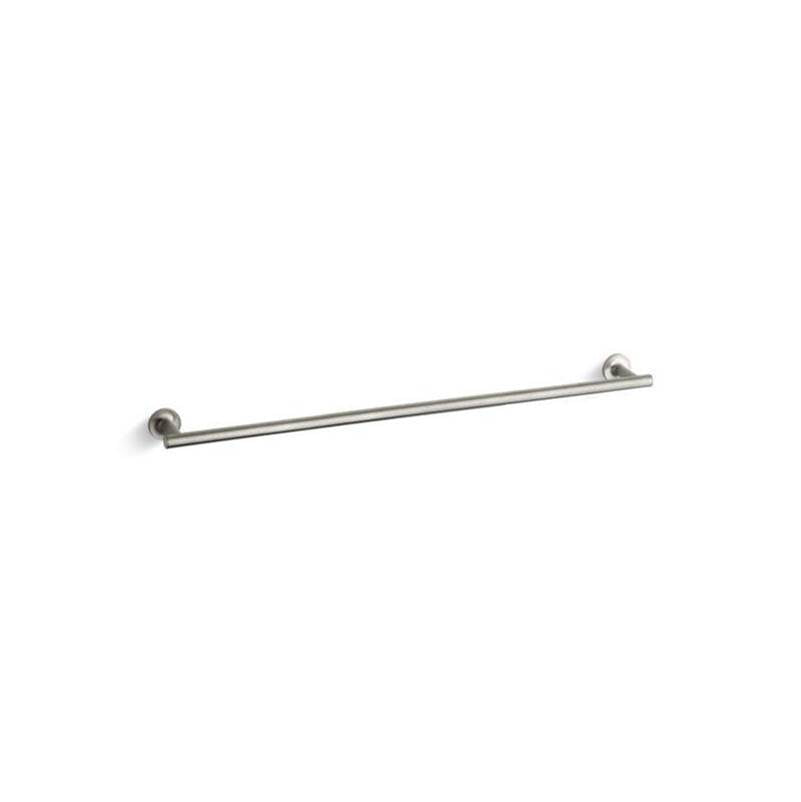 Kohler - Purist 30'' towel bar - Vibrant Brushed Nickel