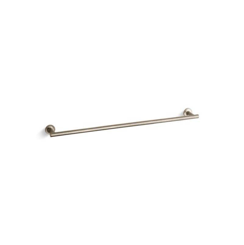 Kohler - Purist 30'' towel bar - Vibrant Brushed Bronze