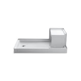 Kohler - Tresham 60'' x 32'' alcove shower base, left drain - White