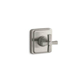 Kohler - Pinstripe Pure MasterShower transfer valve trim cross handle - Vibrant Brushed Nickel