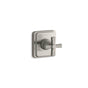 Kohler - Pinstripe Pure MasterShower transfer valve trim cross handle - Vibrant Brushed Nickel