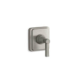 Kohler - Pinstripe Pure MasterShower transfer valve trim lever handle - Vibrant Brushed Nickel
