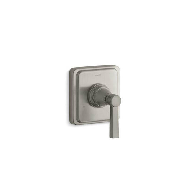 Kohler - Pinstripe Pure MasterShower transfer valve trim lever handle - Vibrant Brushed Nickel