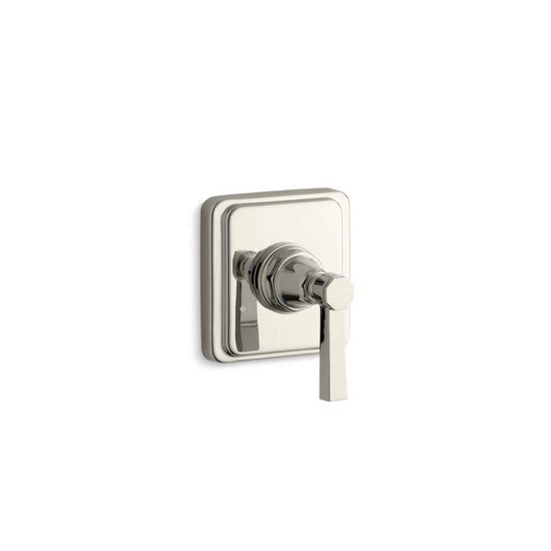 Kohler - Pinstripe Pure MasterShower transfer valve trim lever handle - Vibrant Polished Nickel