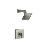 Kohler - Loure Rite-Temp shower trim kit, 2.5 gpm - Vibrant Brushed Nickel