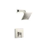 Kohler - Loure Rite-Temp shower trim kit, 2.5 gpm - Vibrant Polished Nickel