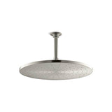Kohler - Contemporary Round 14- single-function rainhead, 2.5 gpm - Vibrant Brushed Nickel