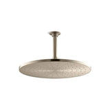 Kohler - 14 Contemporary Round Rain Showerhead - Vibrant Brushed Bronze