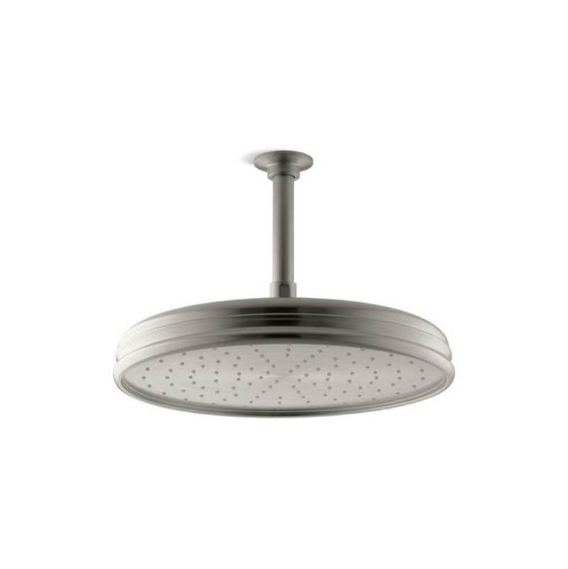 Kohler - Traditional 12'' single-function rainhead, 2.5 gpm - Vibrant Brushed Nickel