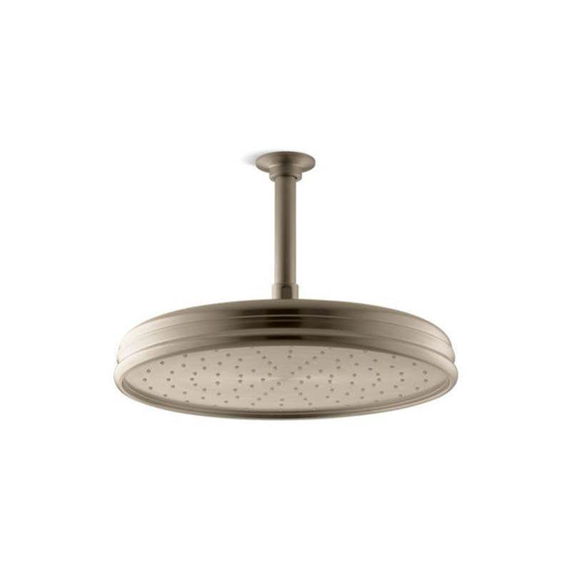 Kohler - Traditional 12'' single-function rainhead, 2.5 gpm - Vibrant Brushed Bronze