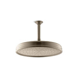 Kohler - Traditional 12'' single-function rainhead, 2.5 gpm - Vibrant Brushed Bronze