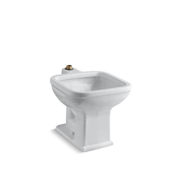 Kohler - TyrrellE 21'' x 27-1/8'' floor-mount siphon-jet flushing rim service sink - White