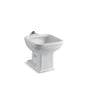 Kohler - TyrrellE 21'' x 27-1/8'' floor-mount siphon-jet flushing rim service sink - White