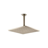 Kohler - Contemporary Square 10'' single-function rainhead, 2.5 gpm - Vibrant Brushed Bronze