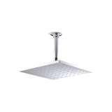 Kohler - Contemporary Square 10'' single-function rainhead, 2.5 gpm - Polished Chrome
