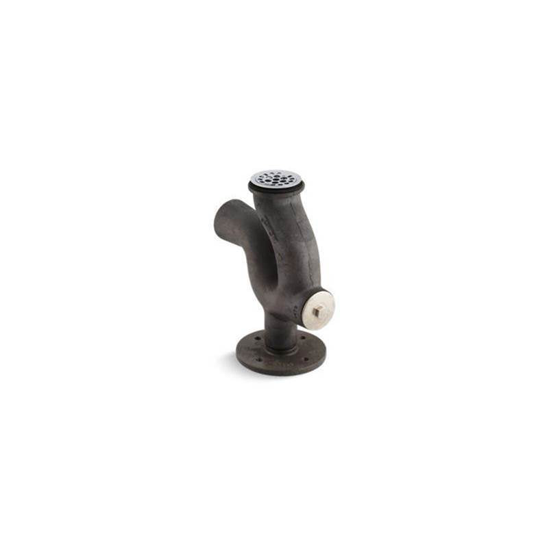Kohler - Adjustable trap standard for 2'' iron pipe connection with cleanout plug and strainer