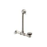 Kohler - Iron Works Exposed bath drain for above-the-floor installation - Vibrant Brushed Nickel