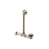 Kohler - Iron Works Exposed bath drain for above-the-floor installation - Vibrant Brushed Bronze