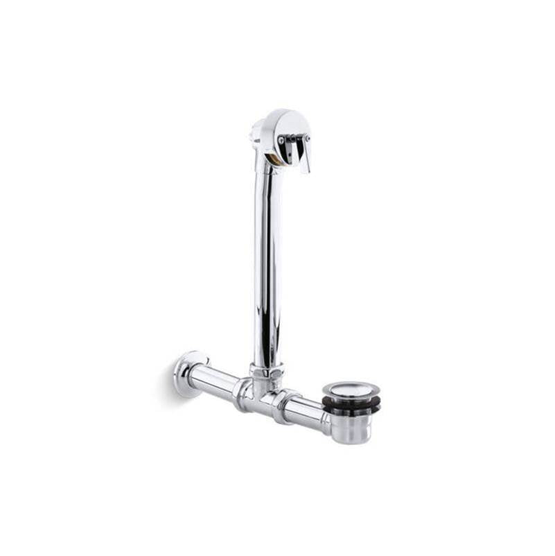 Kohler - Iron Works Exposed bath drain for above-the-floor installation - Polished Chrome