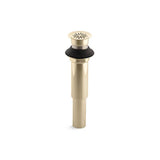 Kohler - Decorative grid drain without overflow - Vibrant French Gold