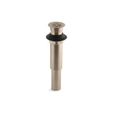 Kohler - Decorative grid drain without overflow - Vibrant Brushed Bronze