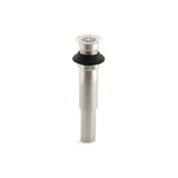 Kohler - Decorative grid drain without overflow - Vibrant Polished Nickel