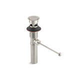 Kohler - Premier pop-up drain, exposed, with overflow - Vibrant Brushed Nickel