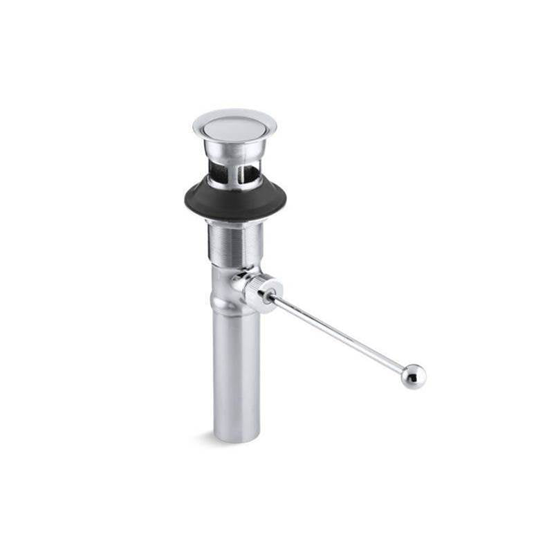 Kohler - Premier pop-up drain, exposed, with overflow - Polished Chrome