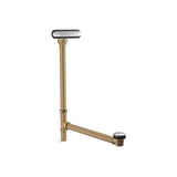 Kohler - Clearflo Slotted overflow brass bath drain - Polished Chrome