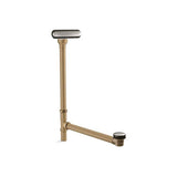 Kohler - Clearflo Slotted overflow brass bath drain - Vibrant Polished Nickel