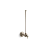 Kohler - 3/8'' NPT angle supply with stop and annealed vertical tube - Vibrant Brushed Bronze