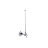 Kohler - 3/8'' NPT angle supply with stop and annealed vertical tube - Polished Chrome