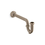 Kohler - Adjustable P-trap with long tubing outlet, 1-1/4'' x 1-1/4'' - Vibrant Brushed Bronze