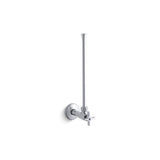 Kohler - 1/2'' NPT angle supply with stop with cross handle and annealed vertical tube - Polished Chrome