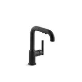 Kohler - Purist Pull-out kitchen sink faucet with three-function sprayhead - Matte Black
