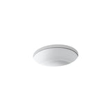 Kohler - Verticyl 15-3/4'' round undermount bathroom sink - White