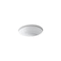 Kohler - Verticyl 15-3/4'' round undermount bathroom sink - White