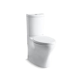 Kohler - Persuade Curv Two-piece elongated toilet with skirted trapway, dual-flush - White